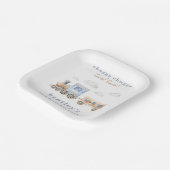 Teller der Geburtstagsparty (Gewinkelt)