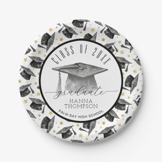 Teller der Graduierungspartei | Graduate Party (Vorderseite)