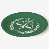 Teller der juristischen Fakultät (Schrägansicht)