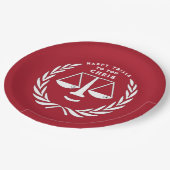 Teller der juristischen Fakultät (Schrägansicht)