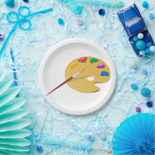 Teller der Malerpalette (Party)