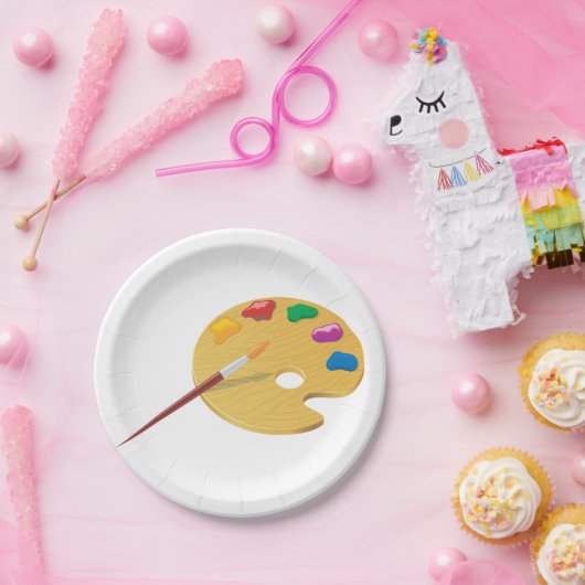 Teller der Malerpalette (Party)