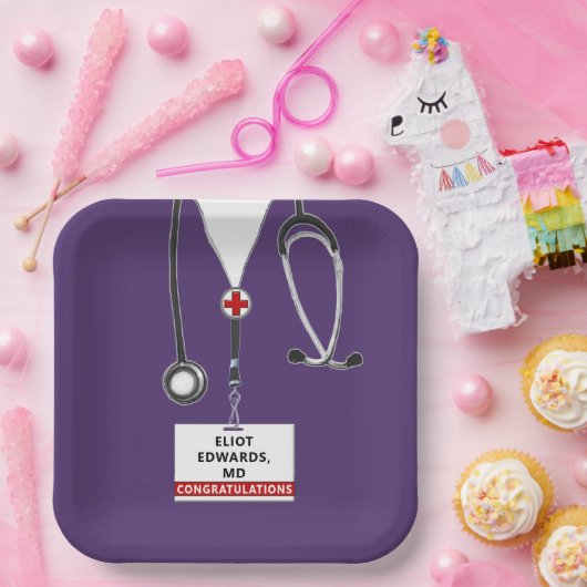 Teller der Medical School Graduation Party (Party)