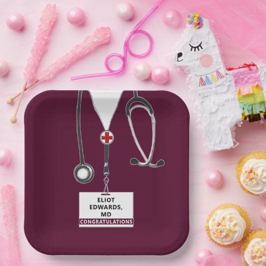 Teller der Medical School Graduation Party (Party)