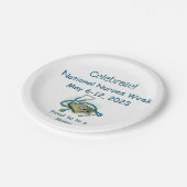 Teller der National Nurses Week 2023 (Schrägansicht)