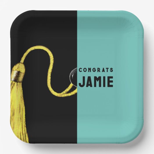 Teller der personalisierten Graduierungspartei (Vorderseite)