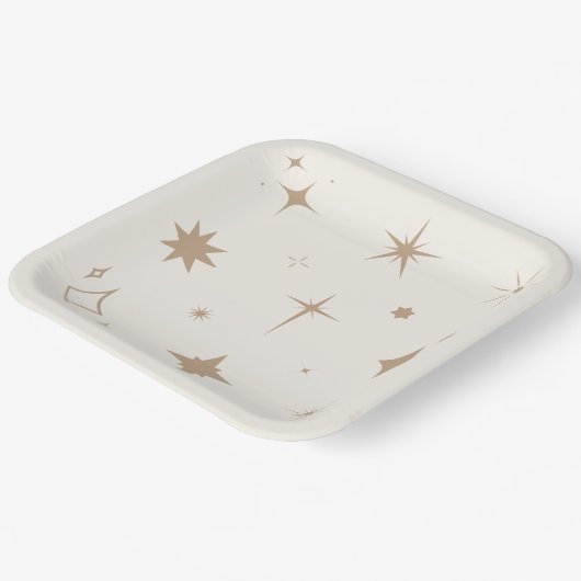 Teller der Sparkling Stars Collection (Gewinkelt)