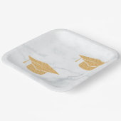 Teller der Twin Graduation Party (Gewinkelt)