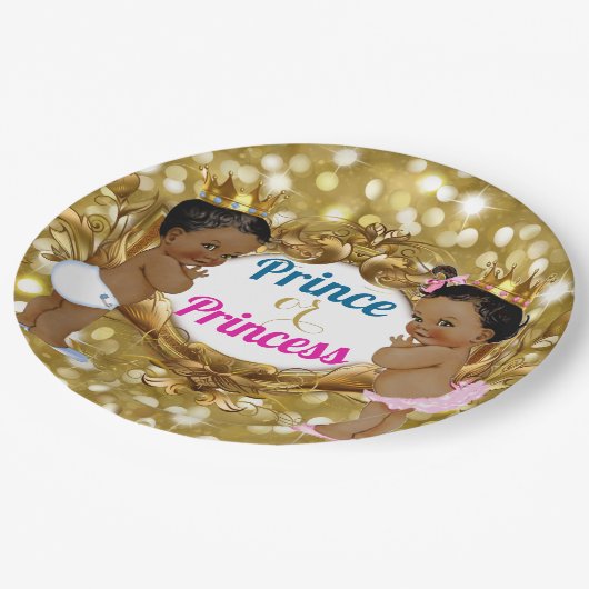 Teller des afrikanischen Prinzen oder Princess-Gol (Schrägansicht)