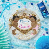 Teller des afrikanischen Prinzen oder Prinzessinne (Party)