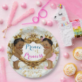 Teller des afrikanischen Prinzen oder Prinzessinne (Party)