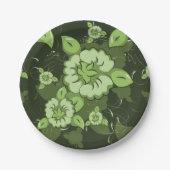 Teller des Blumengrünbuchs (Vorderseite)