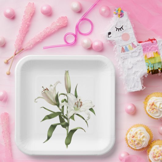 Teller des Botanischen Kunstbuchs der White Orient (Party)