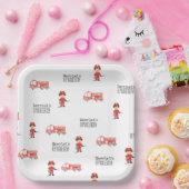 Teller des Feuerwehren-Party (Party)