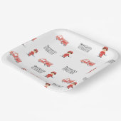 Teller des Feuerwehren-Party (Gewinkelt)