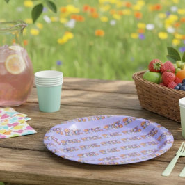 Teller des Friedenspapiers