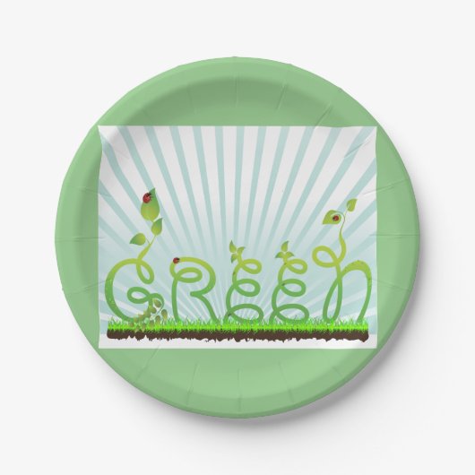 Teller des Grünbuchs (Vorderseite)