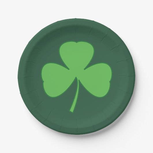 Teller des Grünbuchs zum Kleeblatt (Vorderseite)