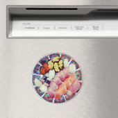 Teller des köstlichen Sushi Kühlschrank Magnet (In Situ (Geschirrspüler))