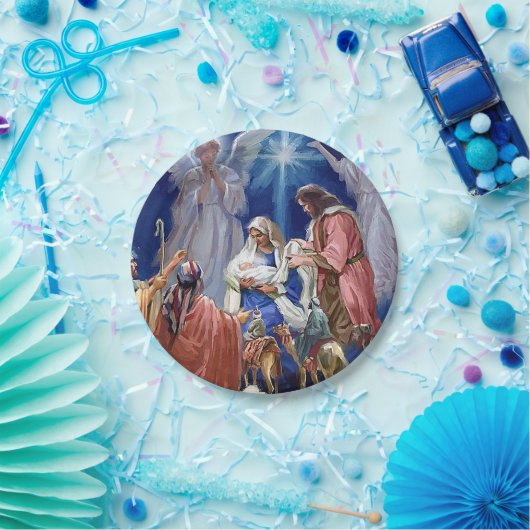 TELLER DES NATIVITÄTSPAPIERS (Party)