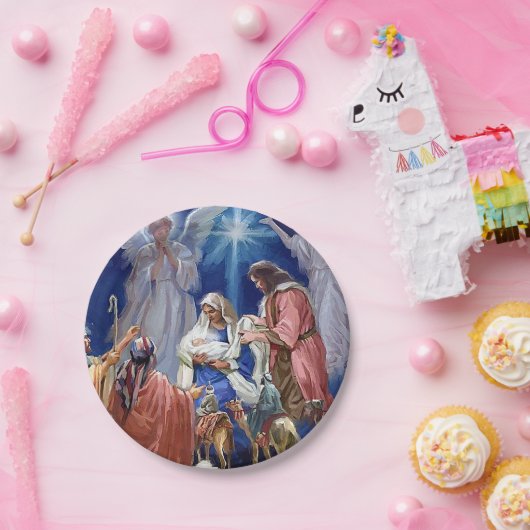 TELLER DES NATIVITÄTSPAPIERS (Party)