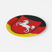 Teller des niedersächsischen Papiers (Schrägansicht)