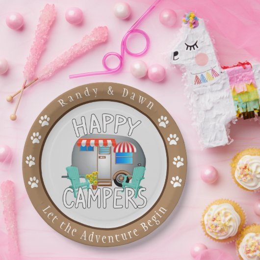 Teller des Personalisierten Campings (Party)