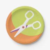 Teller des Scheren-Symbols (Vorderseite)