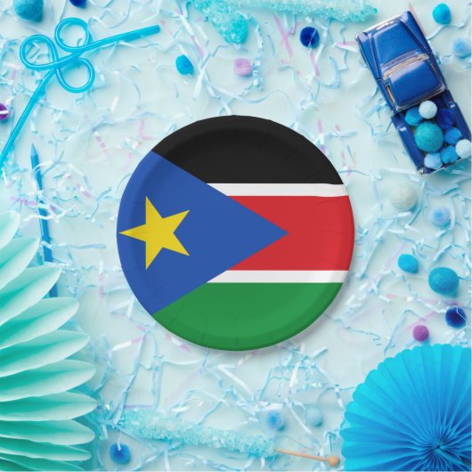 Teller des Südsudanesischen Papiers (Party)