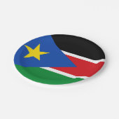 Teller des Südsudanesischen Papiers (Schrägansicht)