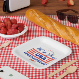 Teller des Unabhängigkeitstages