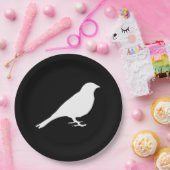 Teller des Weißbuchpapiers (Party)