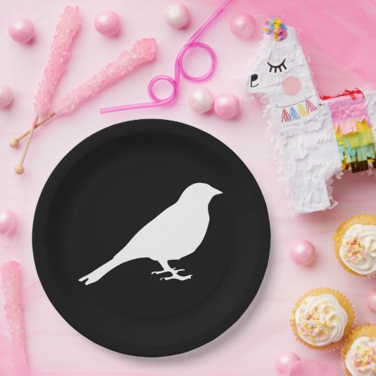 Teller des Weißbuchpapiers (Party)