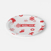 Teller des Weißbuchs über Weihnachten (Schrägansicht)