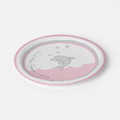 Teller "Dolphin Pink/Gray" (Schrägansicht)