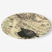 Teller für Abschluss (Schrägansicht)