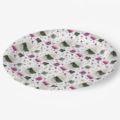 Teller für asymmetrisches Papier (Schrägansicht)