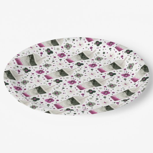 Teller für asymmetrisches Papier (Schrägansicht)