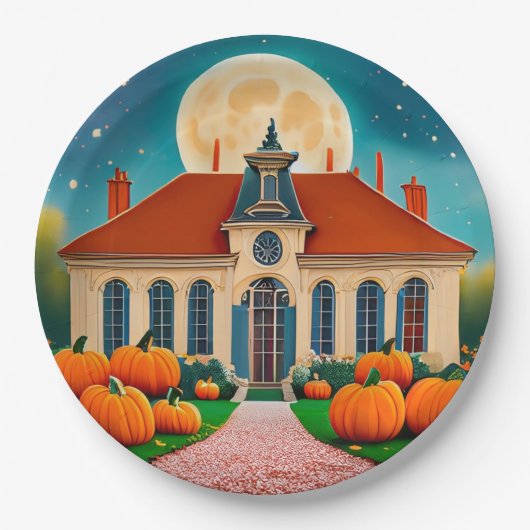 Teller für Autum/Herbst-Moon (Vorderseite)