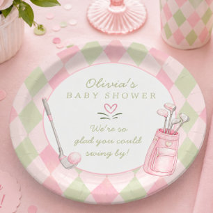 Teller für Baby-Party Little Putter
