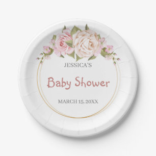 Teller für Babydusche