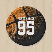 Teller für Basketball-Geburtstagsparty