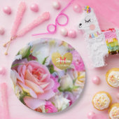 Teller für benutzerdefinierte Rose (Party)