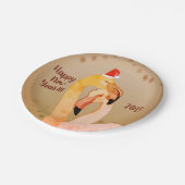 Teller für benutzerdefiniertes Neujahr 7 in (Schrägansicht)