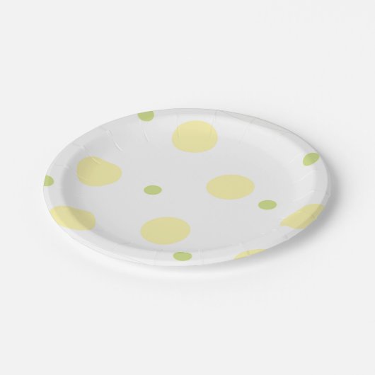 Teller für benutzerdefiniertes Papier 7" (Schrägansicht)