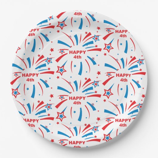 Teller für benutzerdefiniertes Papier 9" (Vorderseite)