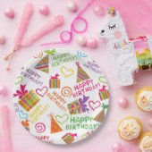 Teller für benutzerdefiniertes Papier 9" (Party)