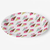 Teller für benutzerdefiniertes Papier 9" (Schrägansicht)