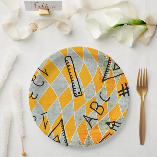 Teller für Bildung und Party (Hochzeit)