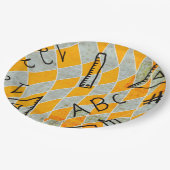 Teller für Bildung und Party (Schrägansicht)